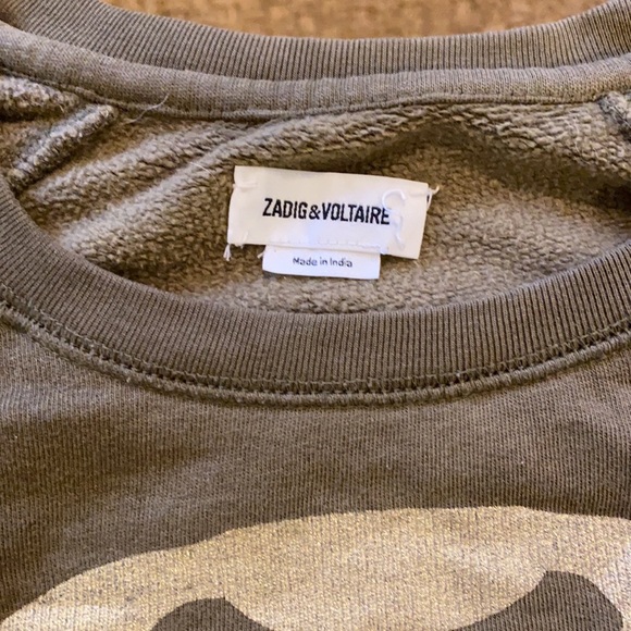 Zadig & Voltaire skull sweatshirt - Picture 3 of 6